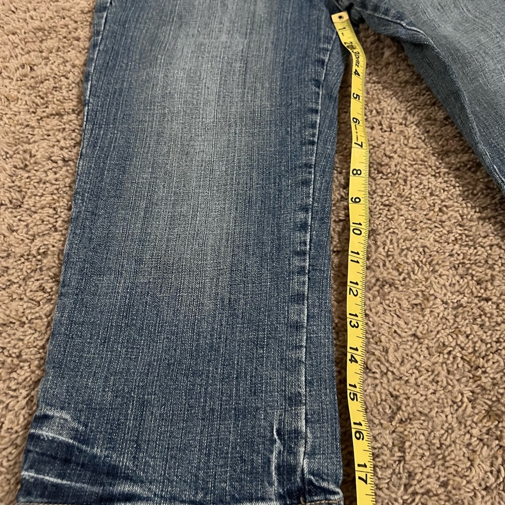 Vertigo Paris Cropped Blue Jeans - Picture 7 of 10